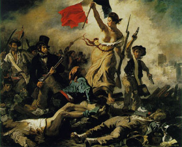 Delacroix, Liberty Leading the People, 1830