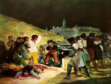 Goya, The Shootings of May 3rd 1808, 1814