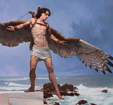 Larsen, Triumph of Icarus Study, 2008